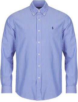Polo Ralph Lauren Overhemd Lange Mouw CHEMISE AJUSTEE CUSTOM FIT EN POPELINE RAYEE - Foto 5
