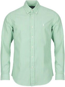 Polo Ralph Lauren Overhemd Lange Mouw CHEMISE AJUSTEE CUSTOM FIT EN POPELINE RAYEE - Foto 3