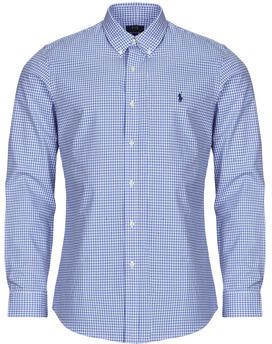 Polo Ralph Lauren Overhemd Lange Mouw CHEMISE AJUSTEE SLIM FIT EN POPELINE UNIE
