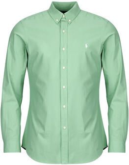 Polo Ralph Lauren Overhemd Lange Mouw CHEMISE AJUSTEE SLIM FIT EN POPELINE UNIE