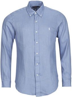 Polo Ralph Lauren Regular fit linnen overhemd met button-downkraag - Foto 4