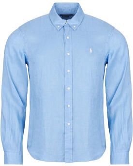 Polo Ralph Lauren Overhemd Lange Mouw CHEMISE COUPE DROITE EN LIN - Foto 3