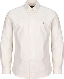 Polo Ralph Lauren Overhemd Lange Mouw CHEMISE COUPE DROITE EN OXFORD