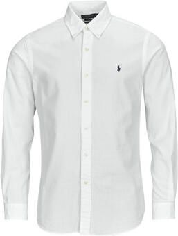 Polo Ralph Lauren Overhemd Lange Mouw CHEMISE COUPE DROITE EN SEERSUCKER - Foto 7