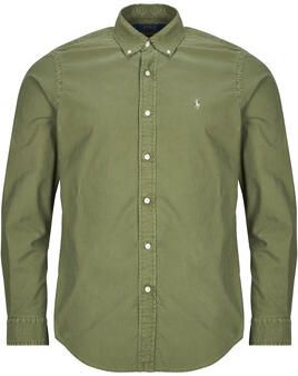 Polo Ralph Lauren Overhemd Lange Mouw CHEMISE DROITE CUSTOM EN OXFORD LEGER
