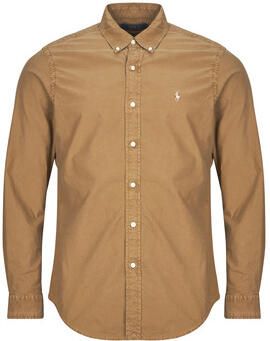 Polo Ralph Lauren Overhemd Lange Mouw CHEMISE DROITE CUSTOM EN OXFORD LEGER
