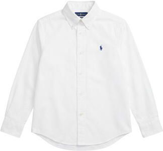 Polo Ralph Lauren Teens Overhemd met labelstitchings met button-downkraag