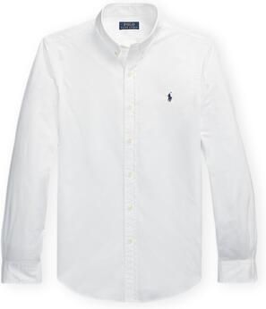 Polo Ralph Lauren Overhemd Lange Mouw CHEMISE DROITE CUSTOM EN OXFORD LEGER - Foto 5