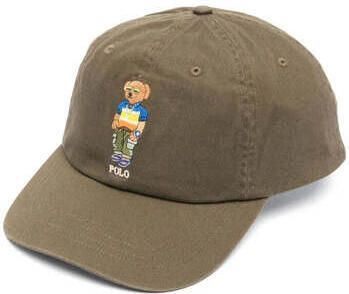 Polo Ralph Lauren Groene Baseballpet met Beerlogo Green Heren - Foto 4