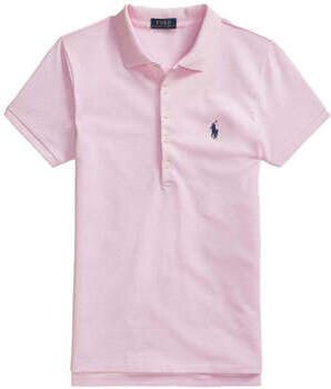Polo Ralph Lauren regular fit poloshirt van katoenmix model 'JULIE' - Foto 3