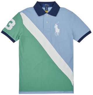 Polo Ralph Lauren Teens Regular fit poloshirt met labelstitching