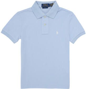 Polo Ralph Lauren Heldere Blauwe T-shirts en Polos Blue