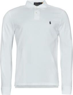 Polo Ralph Lauren Lange Mouw Polo Shirt voor Heren Wit Heren - Foto 5