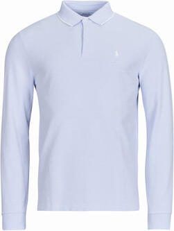 Polo Ralph Lauren Polo Shirt Lange Mouw POLO AJUSTE DROIT EN COTON STRECH - Foto 3