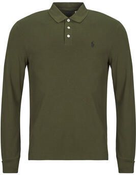 Polo Ralph Lauren Polo Shirt Lange Mouw POLO COUPE AJUSTEE SLIM FIT EN COTON STRECH MESH - Foto 3