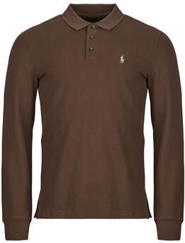 Polo Ralph Lauren Polo Shirt Lange Mouw POLO COUPE AJUSTEE SLIM FIT EN COTON STRECH MESH - Foto 3