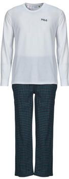 Polo Ralph Lauren Pyjama's nachthemden L S PJ SET-LOUNGE-SET