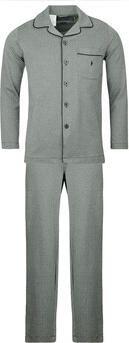 Polo Ralph Lauren Underwear Pyjama van flanel met labelstitching