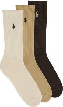 Polo Ralph Lauren Underwear Sokken met labelstitching in een set van 3 paar