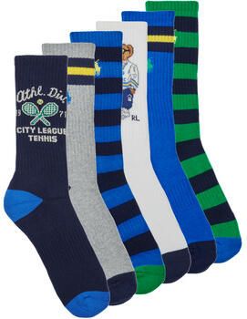 Polo Ralph Lauren Sportsokken PL THLTC CL6 CREW SOCK 6 PACK
