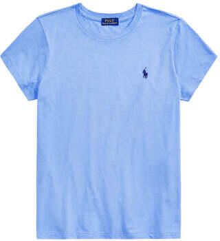 Polo Ralph Lauren T-shirt met labelstitching en ronde hals