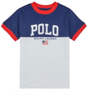 Polo Ralph Lauren T-shirt Korte Mouw SS CN RINGER-KNIT SHIRTS-T-SHIRT