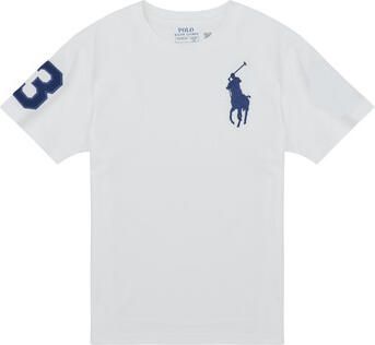 Polo Ralph Lauren Teens T-shirt met logo- en motiefstitching - Foto 3