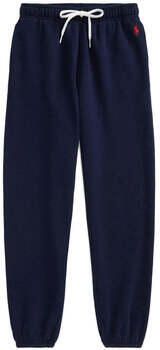 Polo Ralph Lauren Comfortabele katoenen joggerbroek met trekkoord Blue Dames - Foto 4