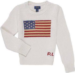 Polo Ralph Lauren Teens Gebreide pullover met labelstitching