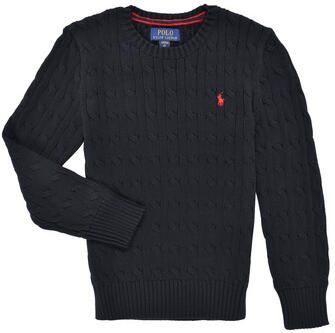 Polo Ralph Lauren Teens Gebreide pullover met kabelpatroon en logostitching