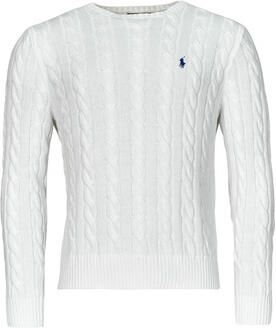Polo Ralph Lauren Gebreide pullover met kabelpatroon model 'DRIVER' - Foto 4