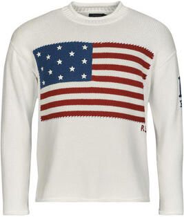 Polo Ralph Lauren Amerikaanse vlag lange mouw trui White Heren - Foto 4