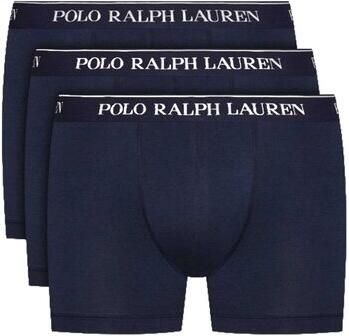 Ralph Lauren Blauwe Katoenen Boxershorts 3-Pack Blue Heren - Foto 6
