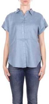 Lauren Ralph Lauren relaxed fit overhemdblouse van puur linnen - Foto 3