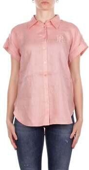Lauren Ralph Lauren relaxed fit overhemdblouse van puur linnen - Foto 3