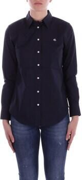 Lauren Ralph Lauren blouse donkerblauw - Foto 1
