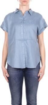 Lauren Ralph Lauren relaxed fit overhemdblouse van puur linnen - Foto 3
