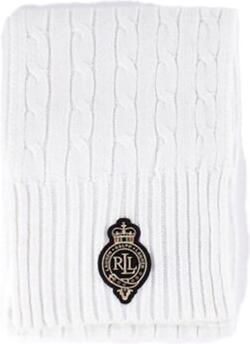 Lauren Ralph Lauren Sjaal met labeldetail