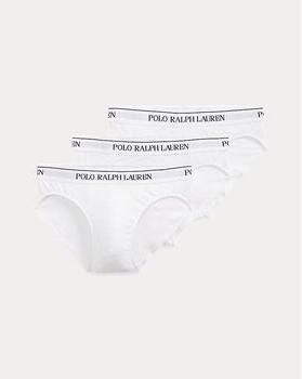Ralph Lauren Klassieke Witte Polo Slips (3-Pack) White Heren - Foto 4