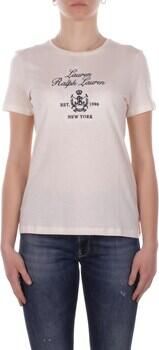 Lauren Ralph Lauren Relaxed Fit T-shirt van katoenmix - Foto 3