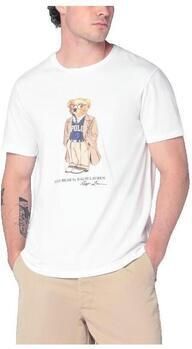 Polo Ralph Lauren Custom slim fit T-shirt met ronde hals - Foto 4