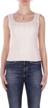 Ralph Lauren Gebreide tanktop White Dames