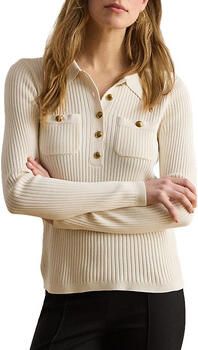 Lauren Ralph Lauren slim fit shirt met lange mouwen van viscosemix met knopen - Foto 4