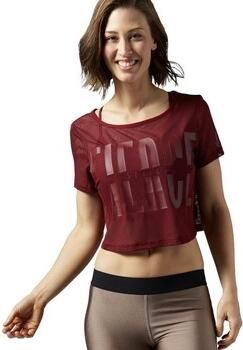 Reebok Sport T-shirt Korte Mouw Cardio Mesh Tee