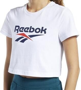 Reebok Sport T-shirt Korte Mouw Crop Top