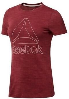 Reebok Sport T-shirt Korte Mouw EL Marble Logo Tee