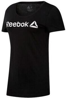 Reebok Sport T-shirt Korte Mouw Linear Read Scoop