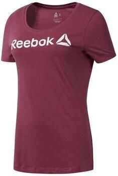 Reebok Sport T-shirt Korte Mouw Linear Read Scoop