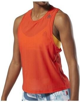 Reebok Sport T-shirt Korte Mouw RC Jacquard Tank