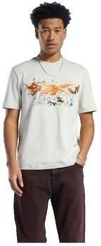Reebok Sport T-shirt Korte Mouw T-shirt Looney Tunes Beige